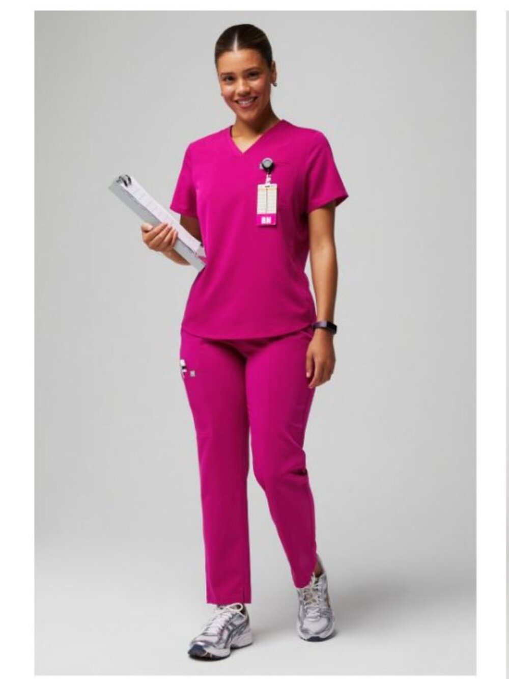 Fabletics Scrub Set - Hibiscus - Picture 3 of 3
